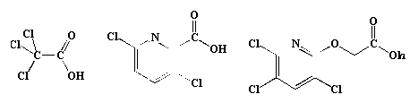 Acides organiques halogénés et dérivés (ACT)