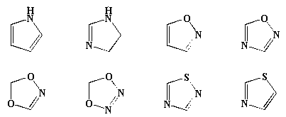 Azoles, oxazoles et thiazoles (AZO)